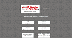 Desktop Screenshot of pinsetterpartsplus.com
